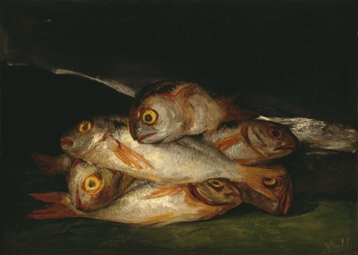 Still Life with Golden Bream by Francisco de Goya